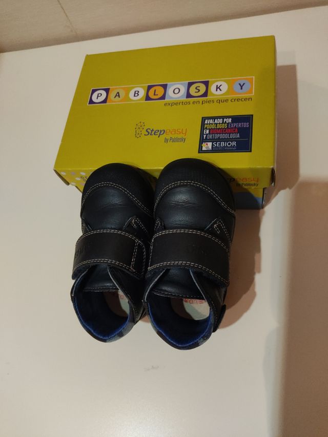 Botitas Zapatos Pablosky barefoot bebé seminuevas