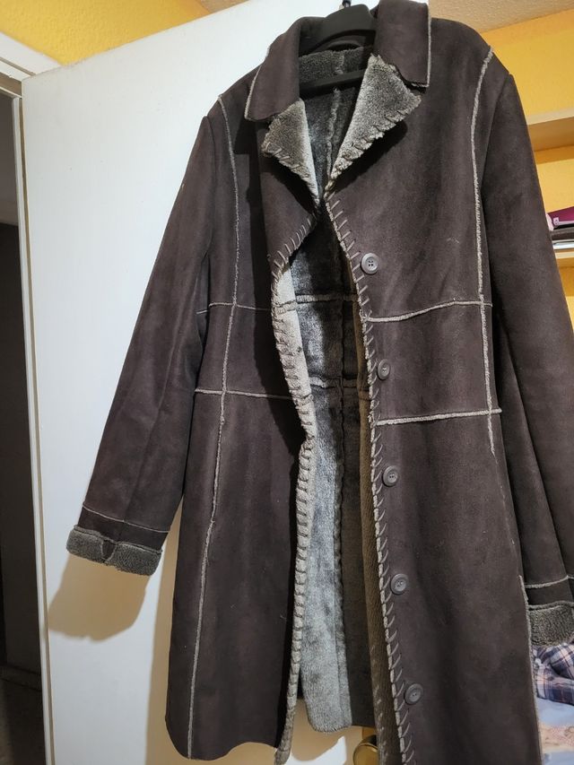 abrigo marron