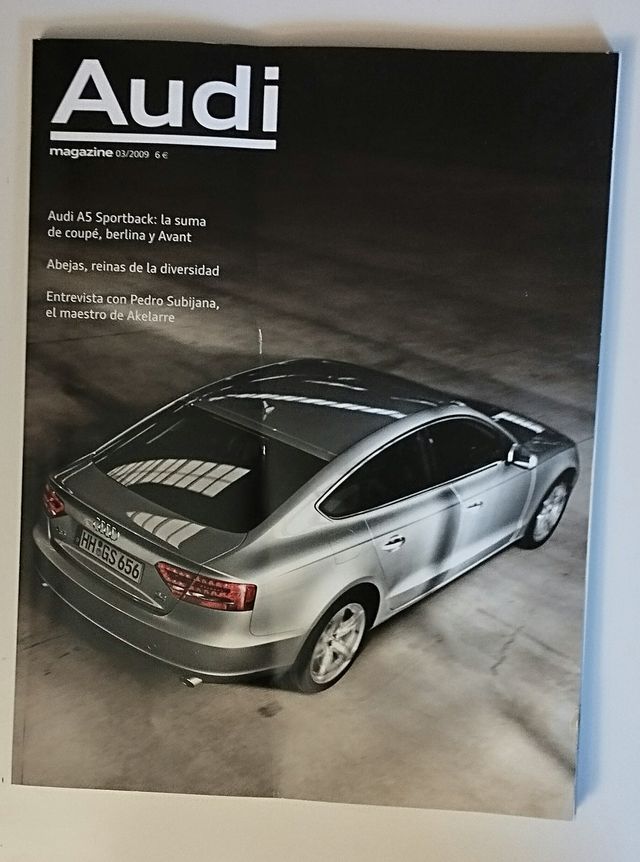 Lote de 3 Revistas Audi Magazine de 2009