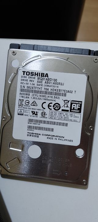 Disco duro portatil 1tb