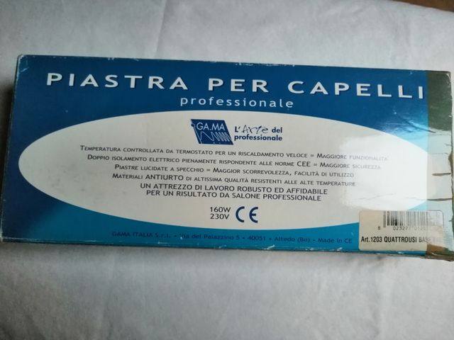 Piastra capelli professionale GA.MA