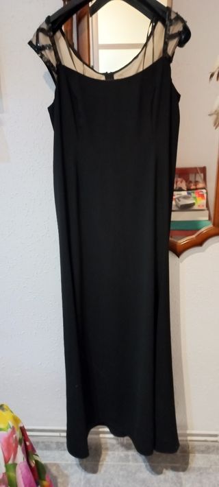 vestido fiesta negro