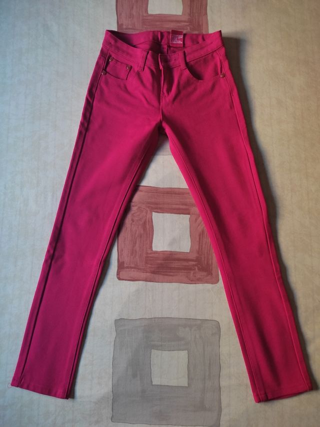 Pantalón pitillo niña Miss Girl talla 11-12
