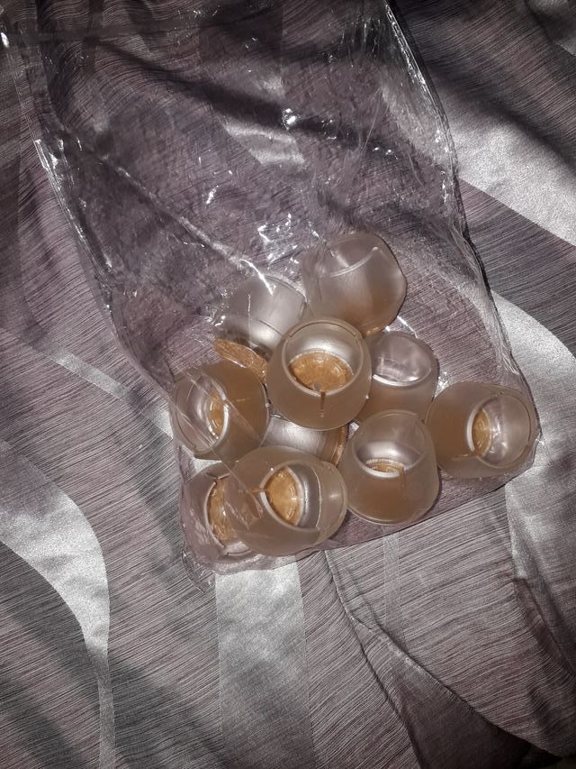 Gommini per sedie n.10 in silicone rotondi