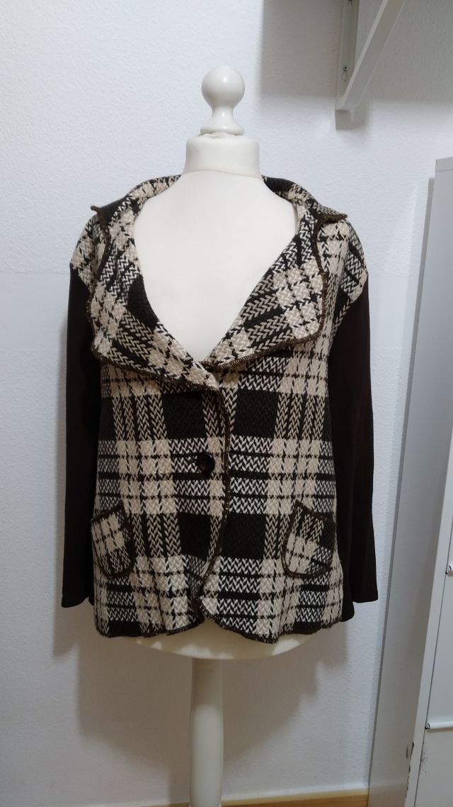 chaqueta talla grande 46