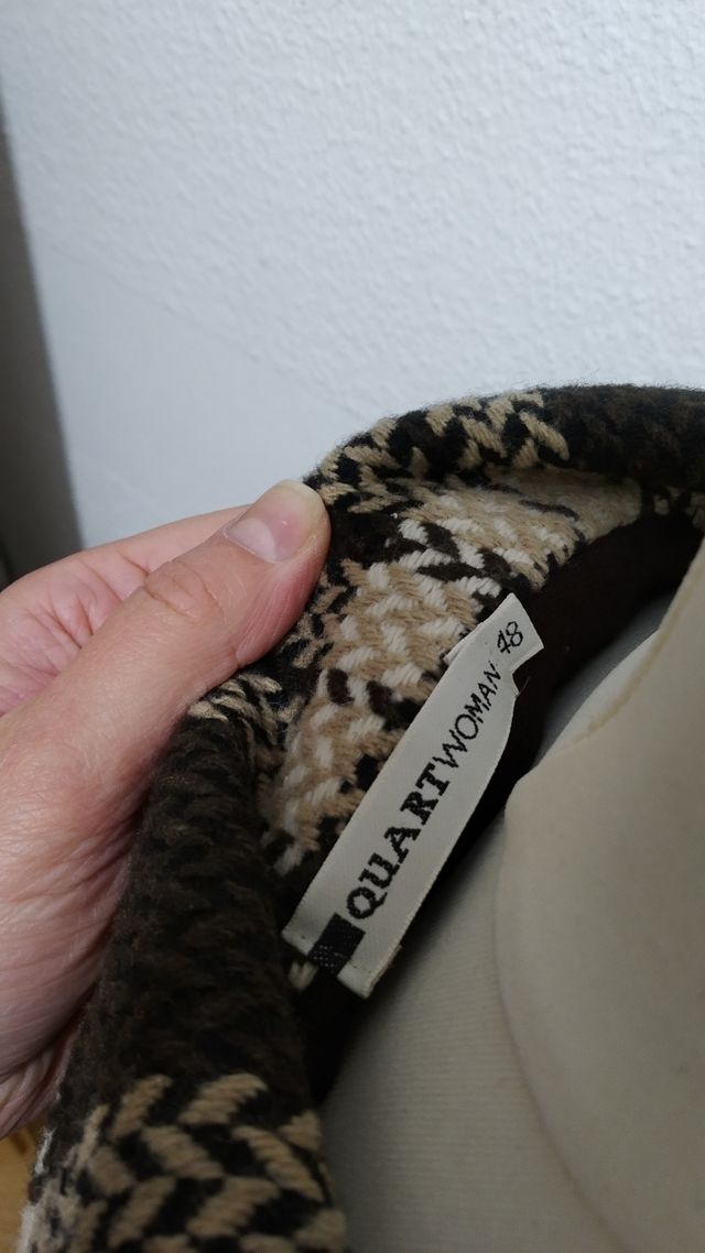 chaqueta talla grande 46