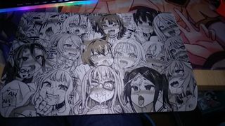 Tapete para ratón de ordenador ahegao