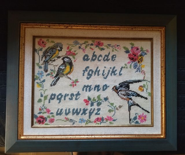 Cuadro punto de cruz