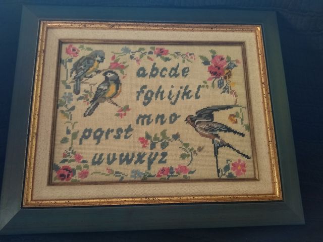 Cuadro punto de cruz