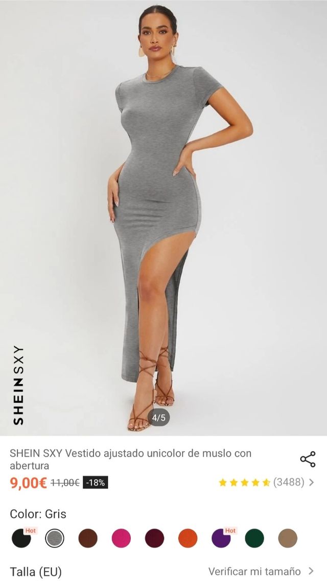 Vestido Shein talla M