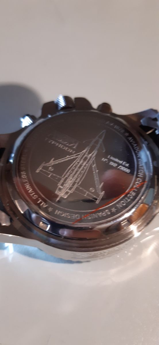 Reloj Piloto Eurofigther 