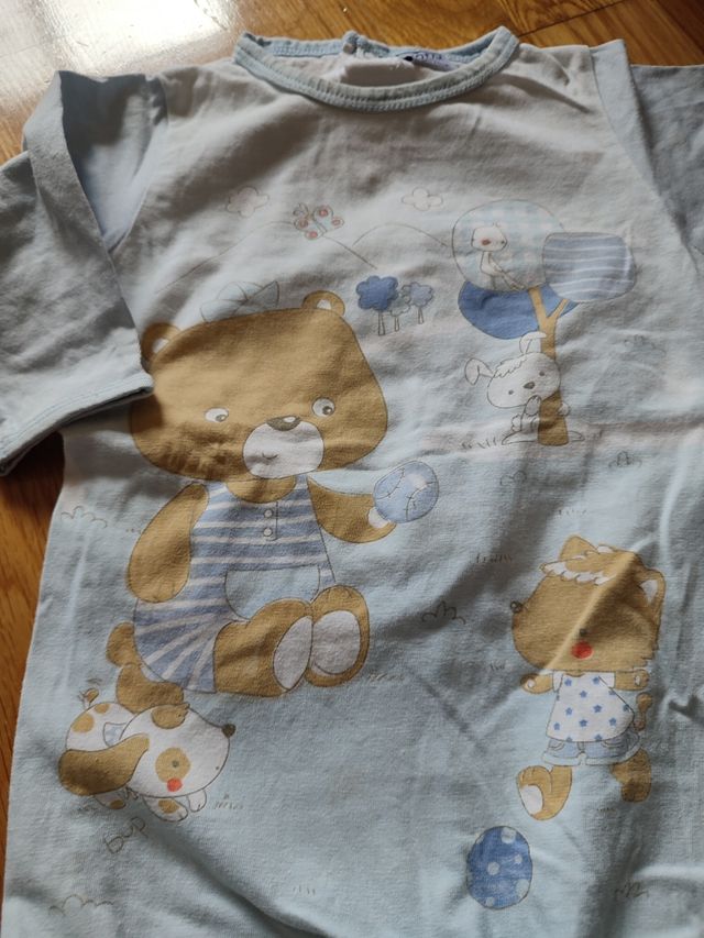 Pack 2 pijamas finos, talla 74 cm, yatsi