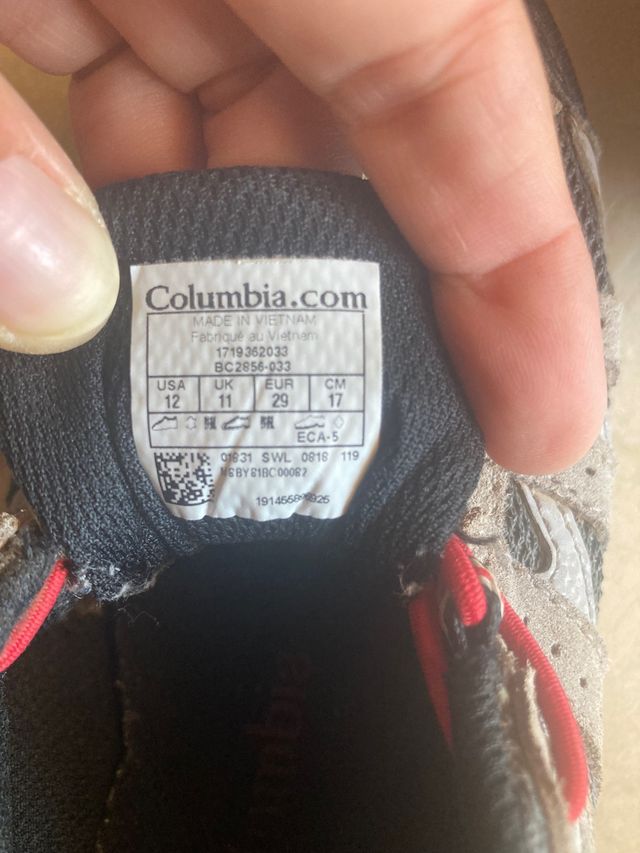 Scarpe da trekking Columbia 29