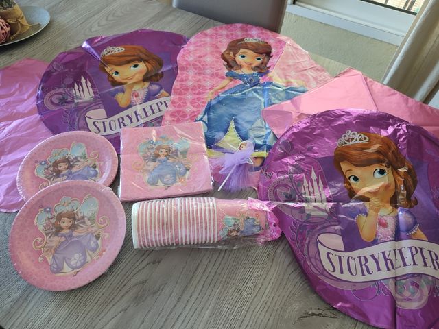 Set cumpleaños Princesa Sofía