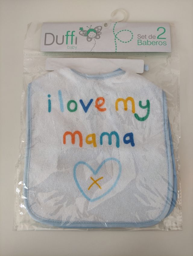 2 Baberos Nuevos