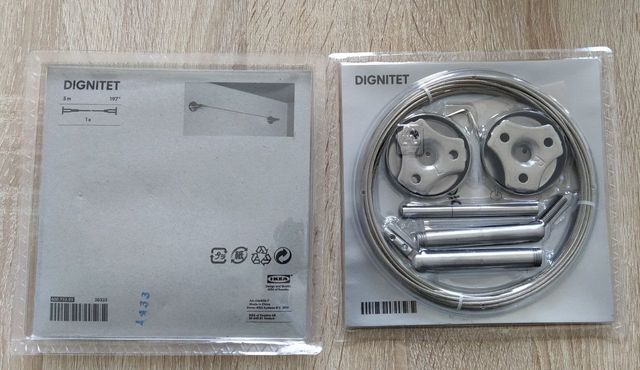 Dignitet cable de acero, cortina, de Ikea