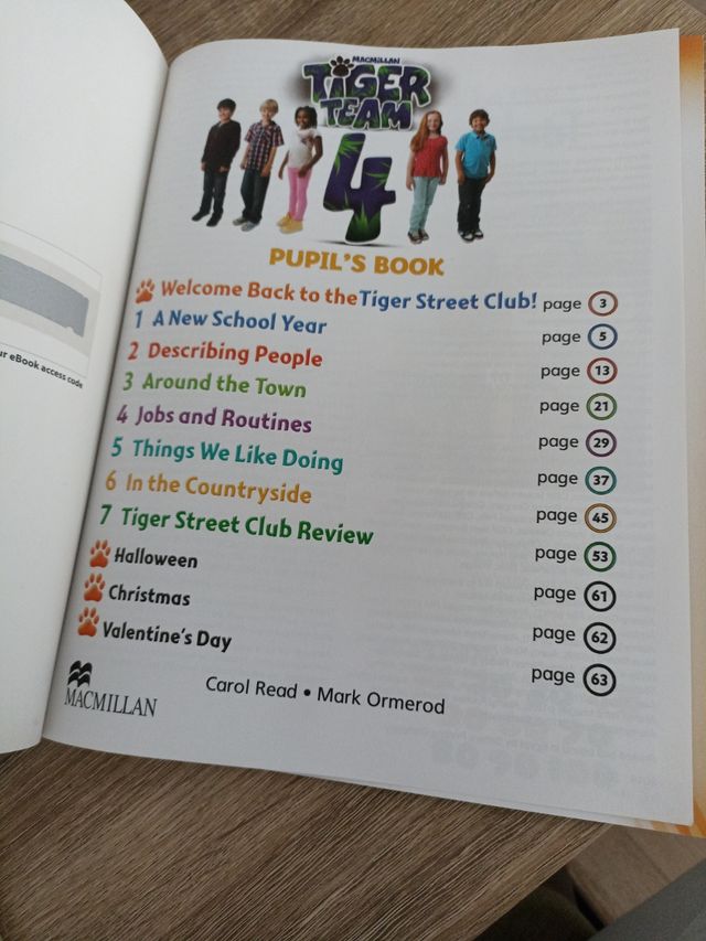 English Tiger Team Primary 4