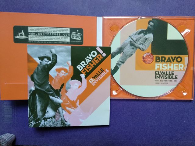 BRAVO FISHER! - 'El valle invisible' (2013) CD 