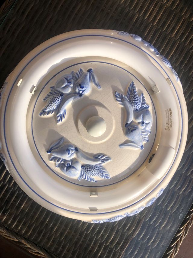 PLAFÓN DE CERÁMICA