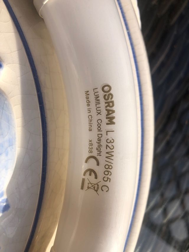 PLAFÓN DE CERÁMICA