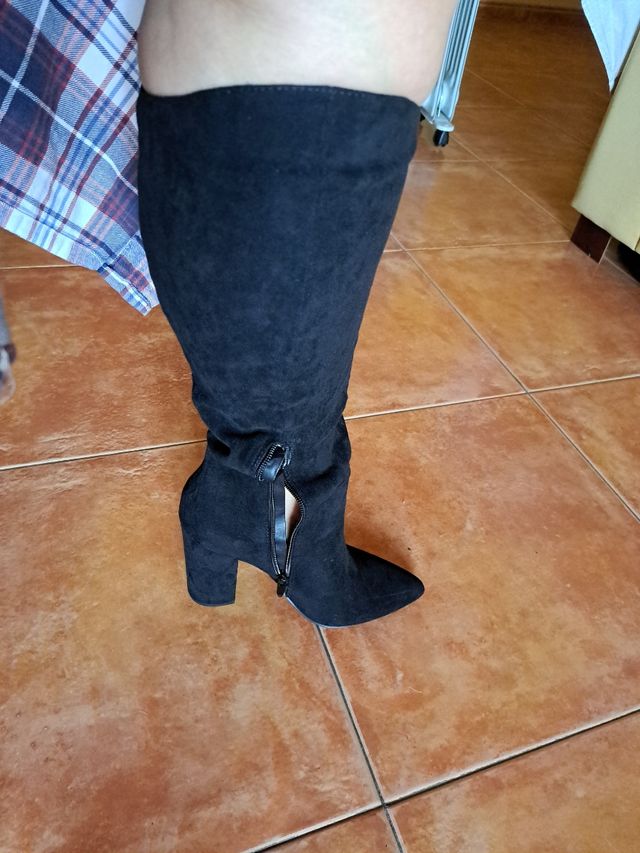 BOTAS ALTAS NEGRAS
