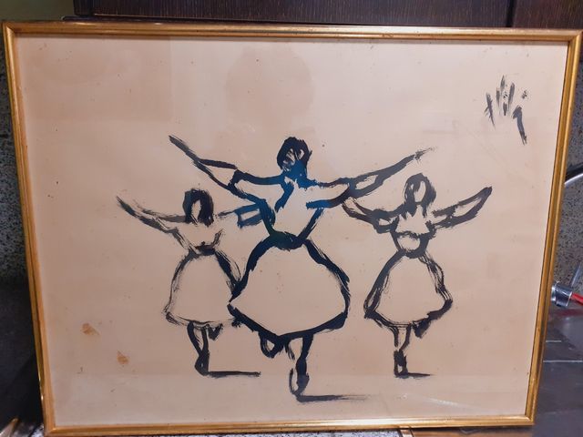 Dibujo en tinta china de Frederic Vilà