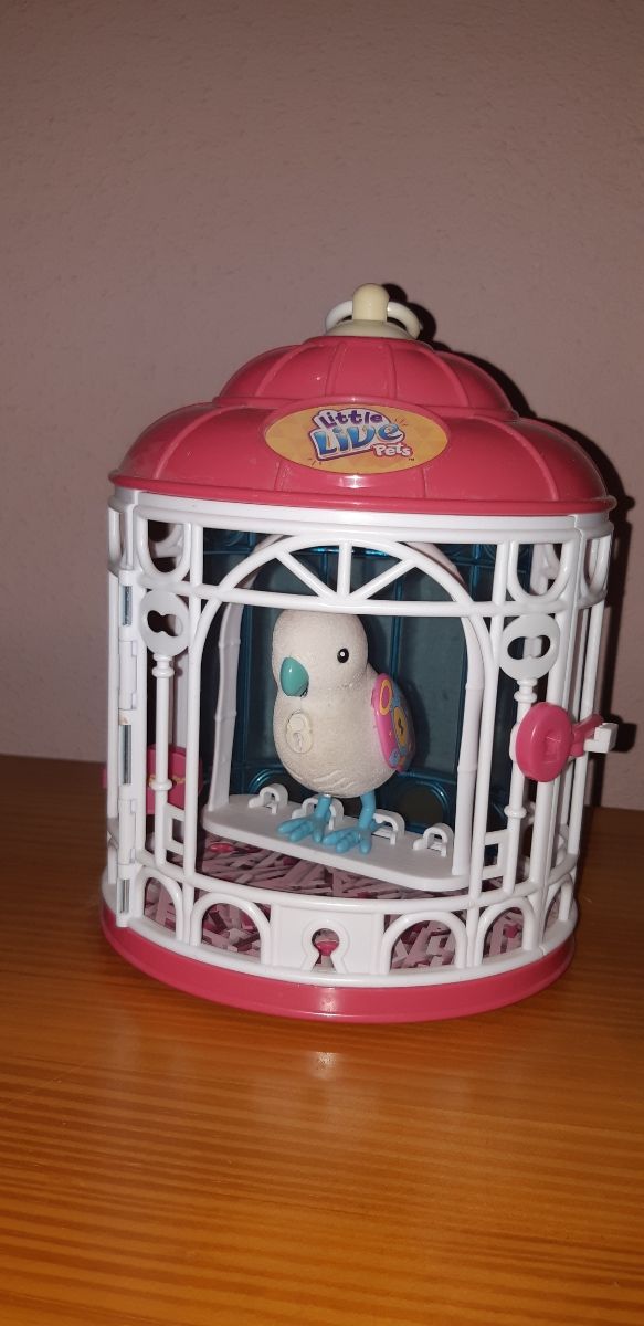 Little Live Pets. Jaula con peliquito