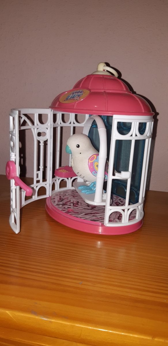 Little Live Pets. Jaula con peliquito