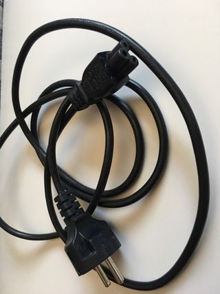 Cable de conexión negro