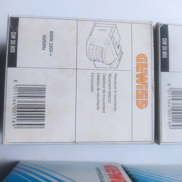 1 Detectores de movimiento infrarojos GW queda 1