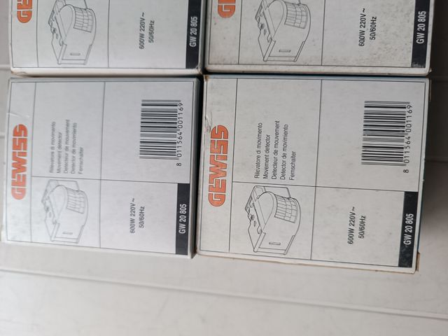 1 Detectores de movimiento infrarojos GW queda 1