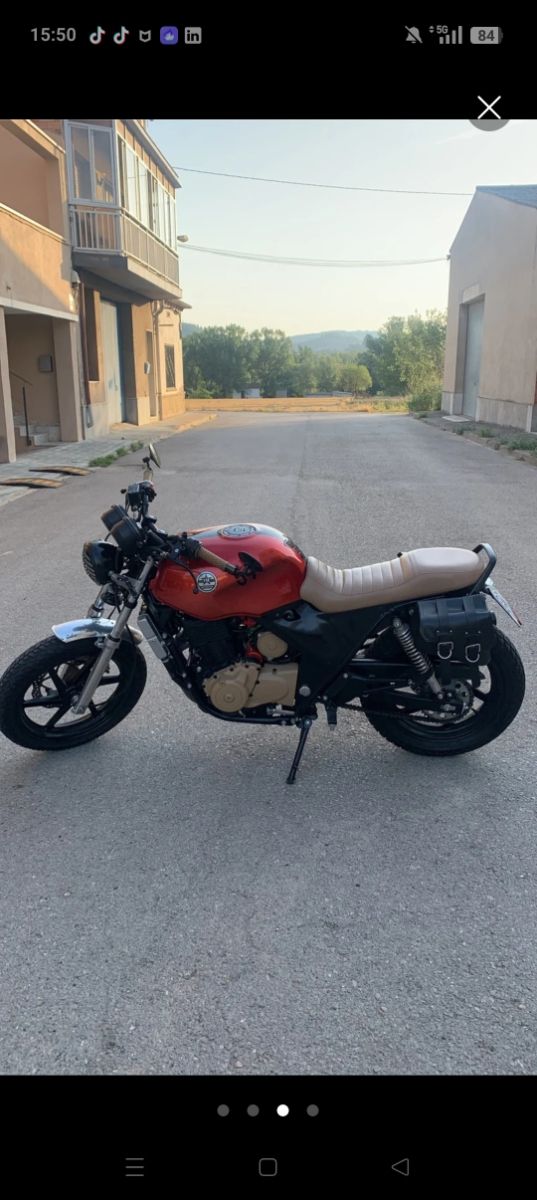 Honda CB 500. En regla, 17k.km