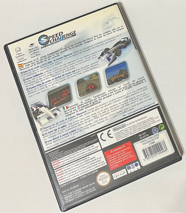 JUEGO NINTENDO GAME CUBE SPEED CHALLENGE