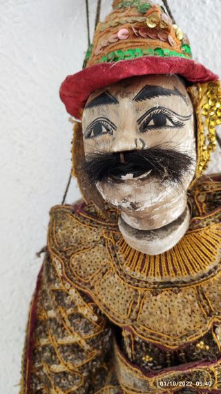 MARIONETA ANTIGUA  75CM