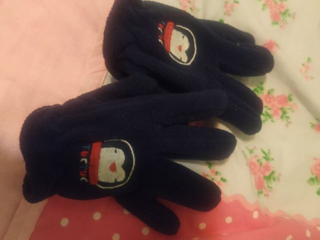 conjunto bufanda/gorro/guantes tuc tuc