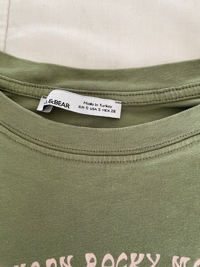 Pack 3 camisetas pull and bear mujer talla s