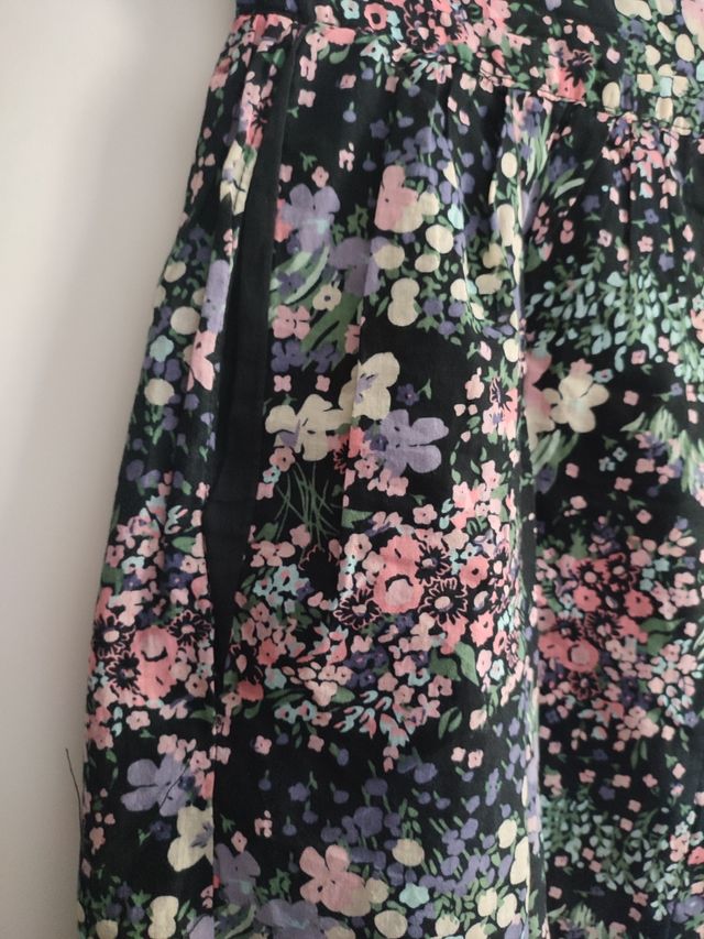 Falda floreada vintage M