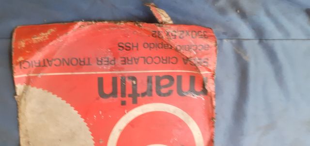 dischi  per  trocatrice  per  ferro