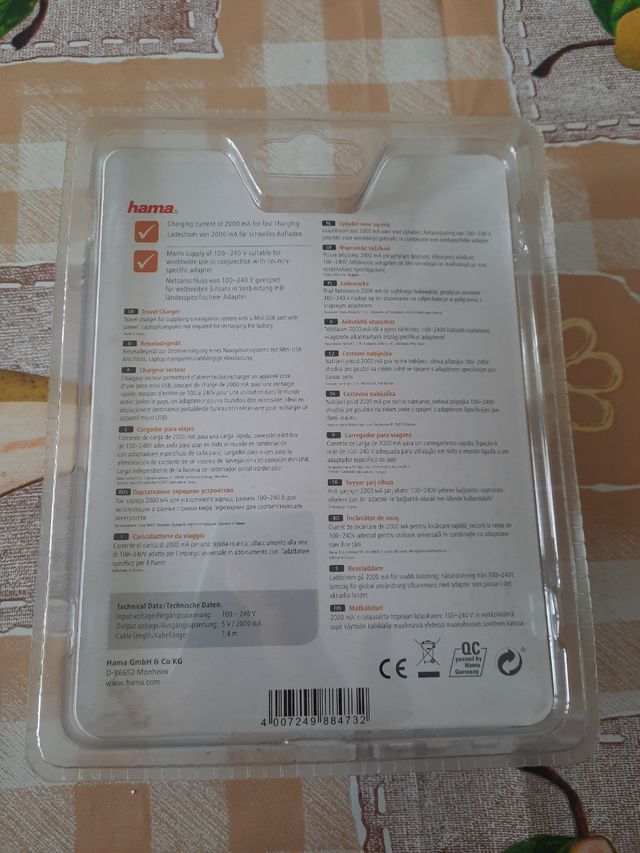 caricatore da viaggio