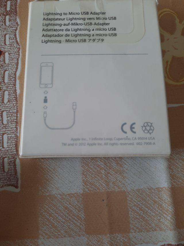 lightning to micro usb adapter