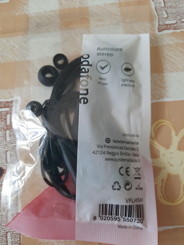 auricolare stereo vodafone
