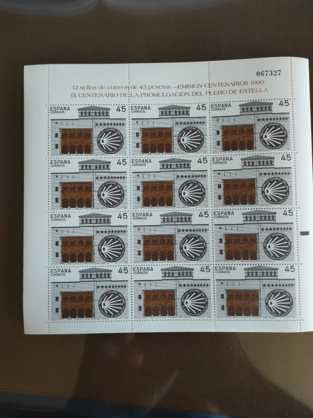 4 Mini Pliegos 13-16. Centenarios Año 1990