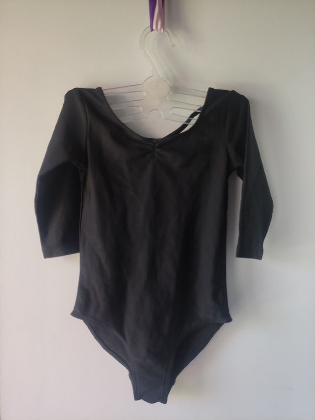 Maillot body baile negro h&m