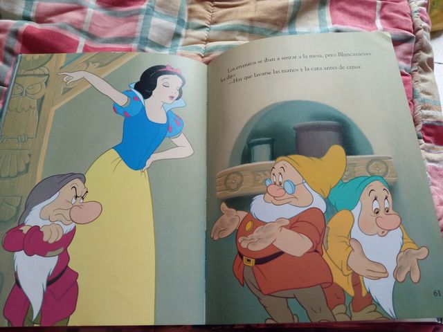 libro Blancanieves Disney
