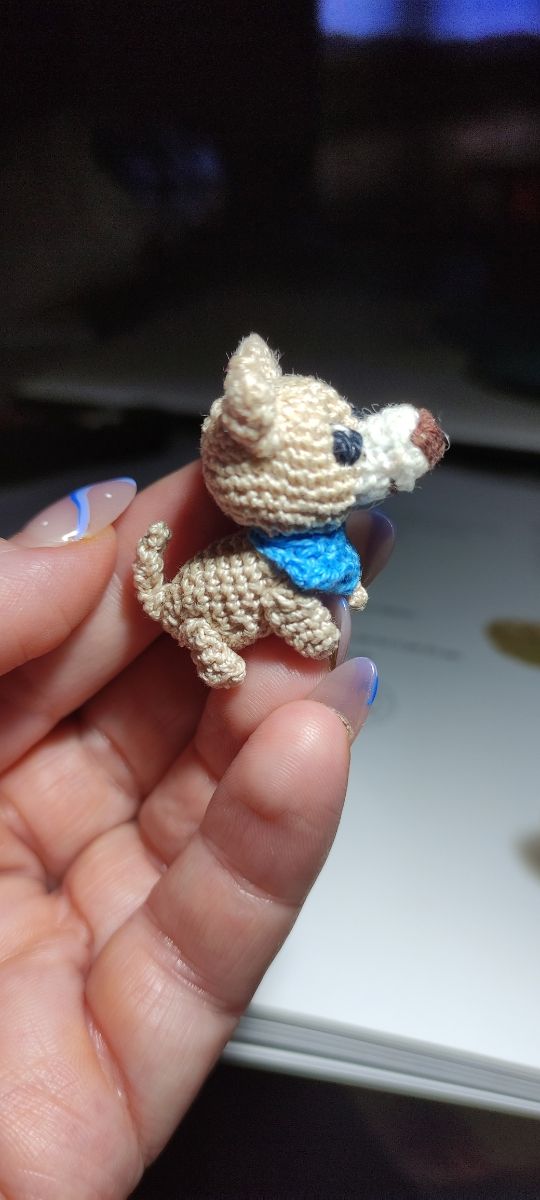 Perrito miniatura Amigurumis