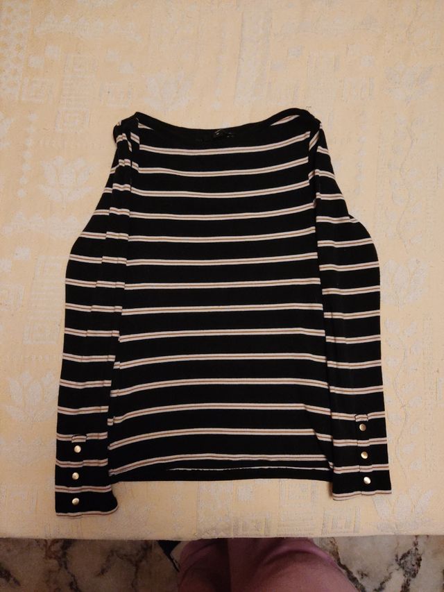 Suéter punto elástico