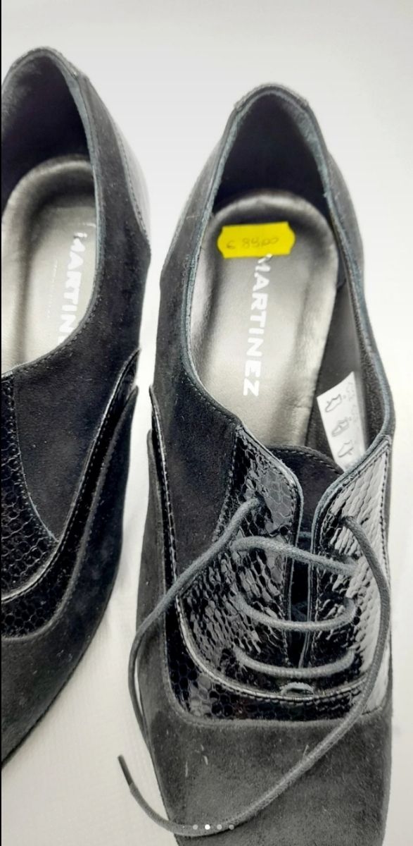 Scarpe donna in camoscio e pelle numero 35