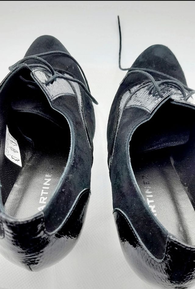 Scarpe donna in camoscio e pelle numero 35