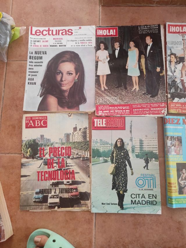 Revistas antiguas vintage