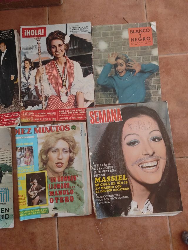 Revistas antiguas vintage